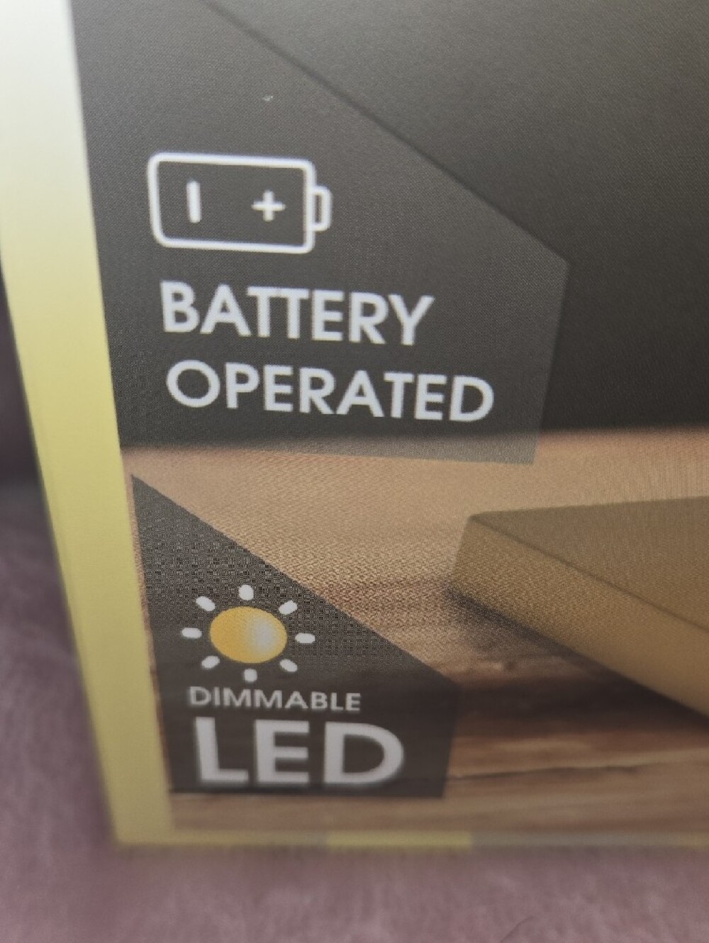 Touch Control LED Table Lamp - Gold Finish - Picture 3 of 5